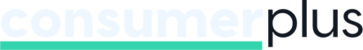 A logo labeled consumer plus